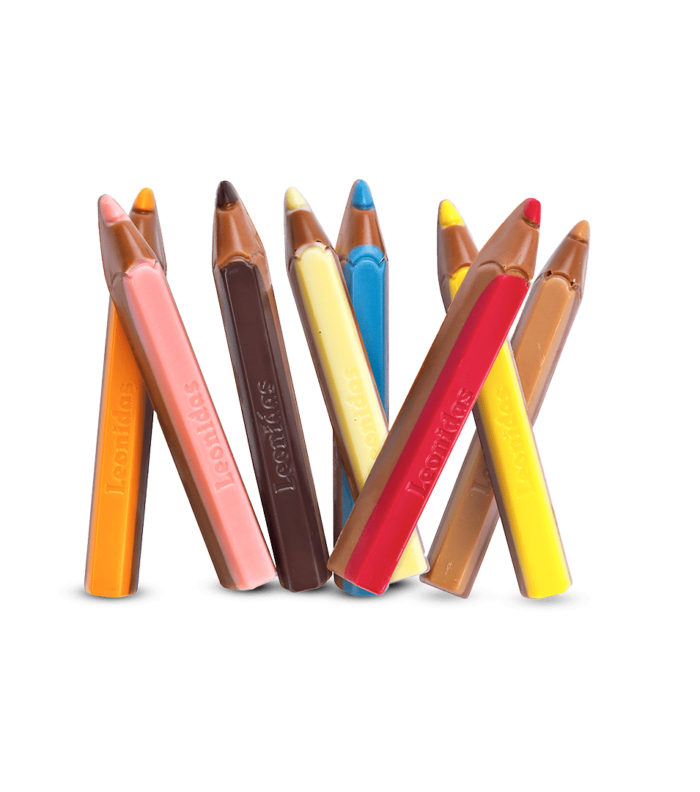 Creioane Ciocolata Top View