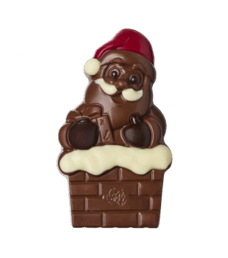 Figurina Mos Craciun pe horn 70g