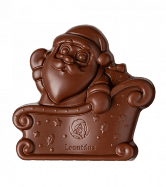 Figurina Mos Craciun pe sanie 60g