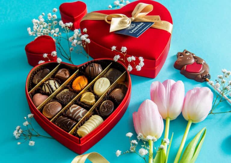 Dragobete se sărbătorește cu praline belgiene